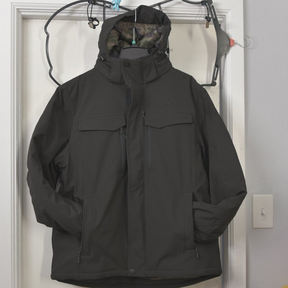 Gerry Men's Hooded Nimbus Tech‎ Jacket Black